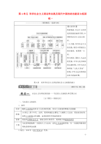 2021高考历史一轮复习 第4单元 科学社会主义理论和实践及现代中国的政治建设与祖国统一 第9讲 从