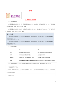 备战2020年高考政治 一遍过考点02 价格（含解析）