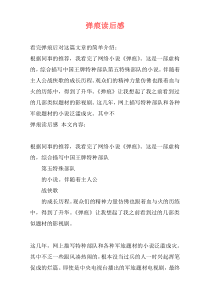 弹痕读后感