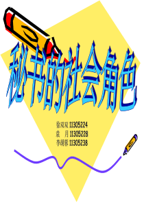 秘书的社会角色