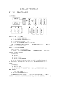 冀教版八年级下册数学知识点总结