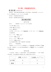 2019-2020学年新教材高中数学 第4章 指数函数与对数函数 4.4 对数函数 4.4.2 对数