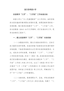 三开-三开放总结