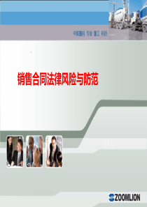 销售合同风险与防范(培训PPT)