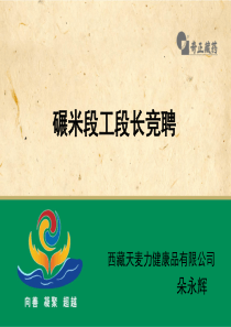 竞聘资料