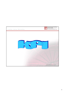 预防性维护系列07-KPI管理
