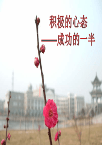 《积极的心态》主题班会课件