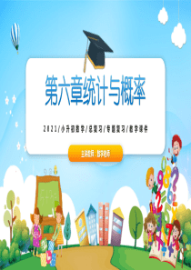 2021小升初数学总复习课件第六章统计与概率-