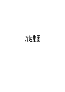 万达运营方案分析