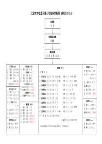 天津分公司组织结构030222