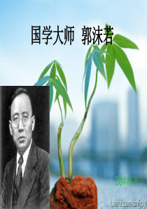 国学大师 郭沫若