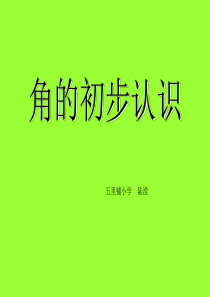 角的初步认识-(4)