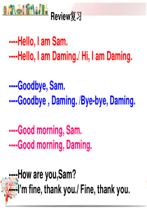 外研版三年级英语上册《M2U1-》课件