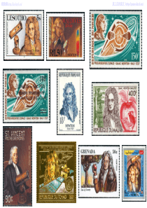 关于牛顿的讲座ppt