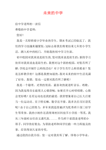 未来的中学