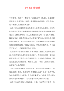 《毛毛》读后感