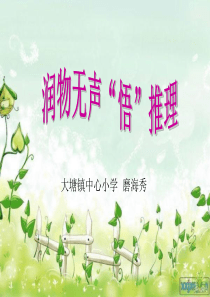 推理讲座PPT