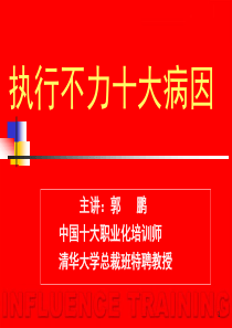 执行不力的十大病因（PPT150页）