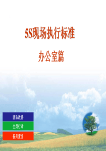 执行标准办公室篇（PPT32页)