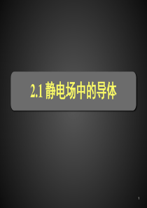 大学课件电磁学-静电场中的导体