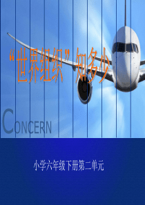 第2单元 4国际组织知多少