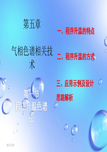 课件：第五章-气相色谱相关技术