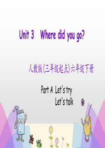 人教版六年级英语下册unit-3-复习课件