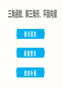 高一数学宝典：三角函数、解三角形、平面向量