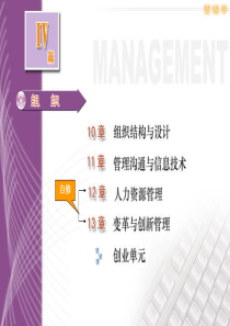 郑州大学双学位管理学课件——第十章：组织结构与设计