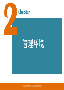 罗宾斯《管理学：原理与实践》(第7版)中文PPT第2章