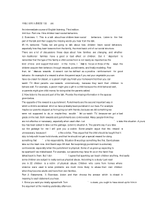 上外中级口译第三版听力教程原文及讲解--Unit4