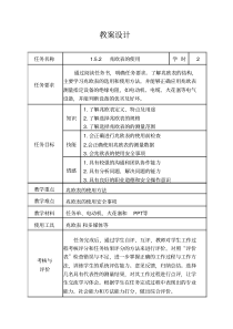 教学设计-兆欧表的使用综述