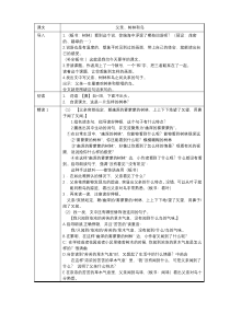 《父亲  树林和鸟》试讲框架