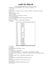 GB6441-86企业职工伤亡事故分类