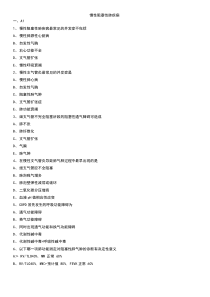 慢性阻塞性肺疾病练习题