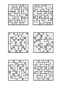 不指导规则数独专业资料
