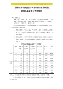 营销总监薪酬与考核规定