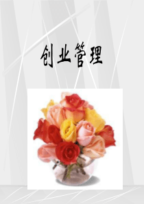 创业管理之一
