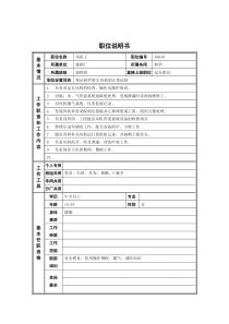 德龙钢铁-风机工职位说明书
