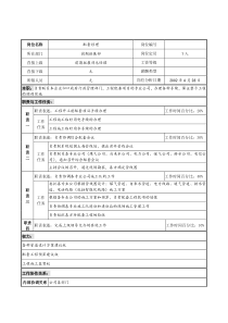 明达集团前期拓展部配套经理职务说明书