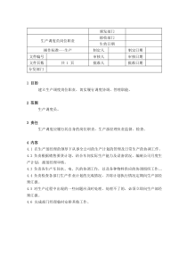 生产调度员岗位职责NO