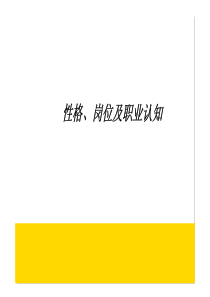 职业及岗位认知（PDF38页）