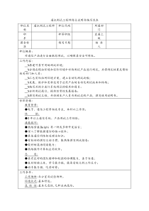 通讯测试工程师岗位说明书编写范本