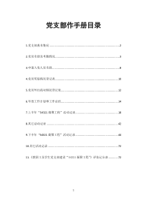 中南大学教职工及学生党支部工作手册