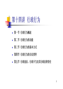 14行政行为