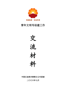会议交流材料