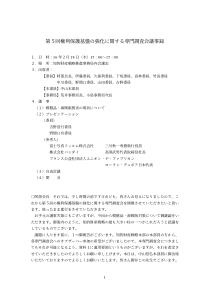 第5回権利保护基盘强化関専门调査会议事录