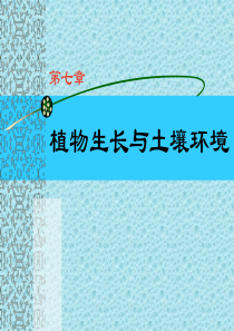 植物生长与土壤环境