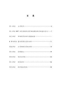 绿又美融资商业计划书