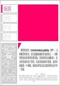 髌骨软化症讲课